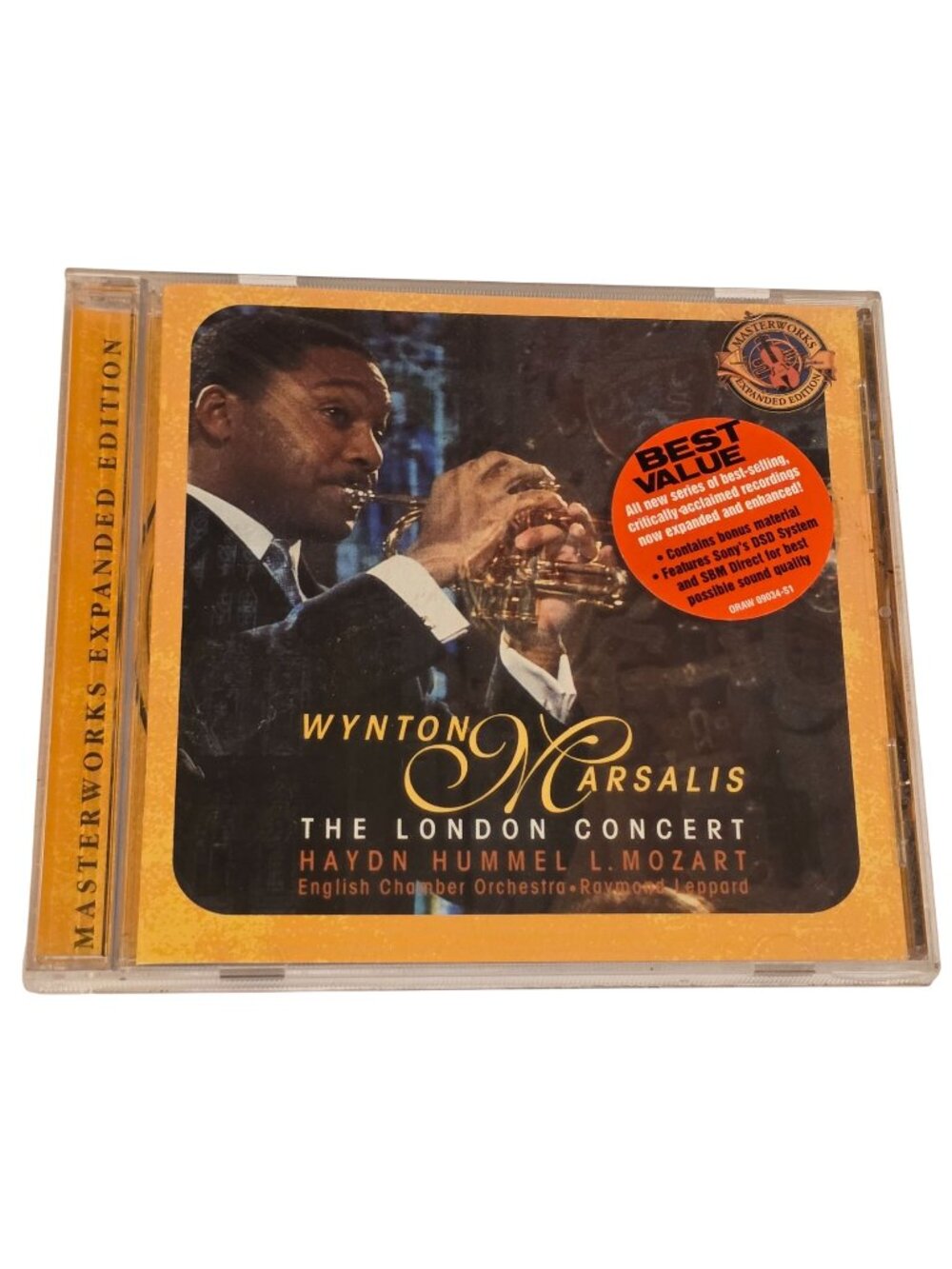 Wynton Marsalis The London Concert CD Haydn Hummel Mozart Sony Classical 2004